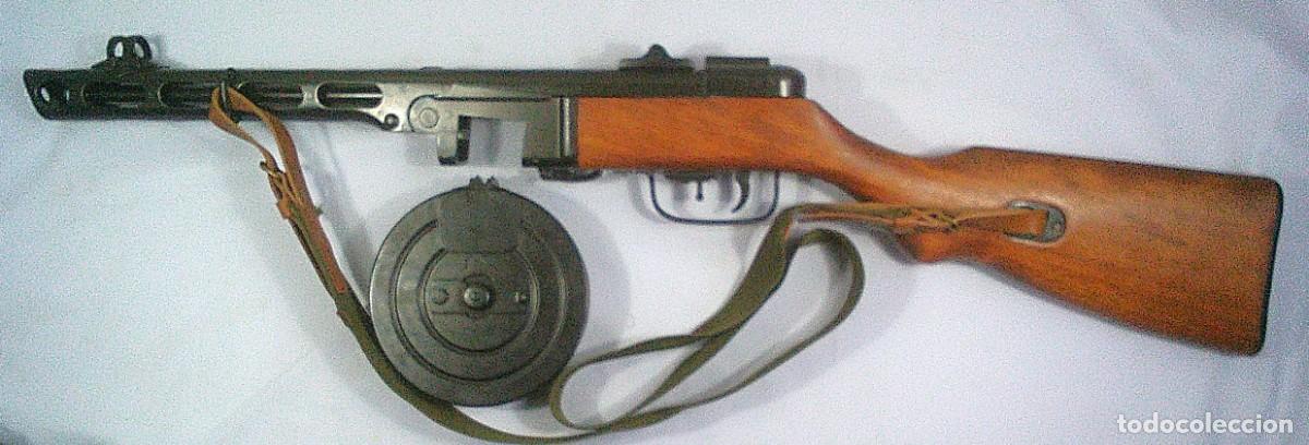 Militaria: SUBFUSIL PPSH41 PPSH-41 REPLICA DENIX - Foto 4