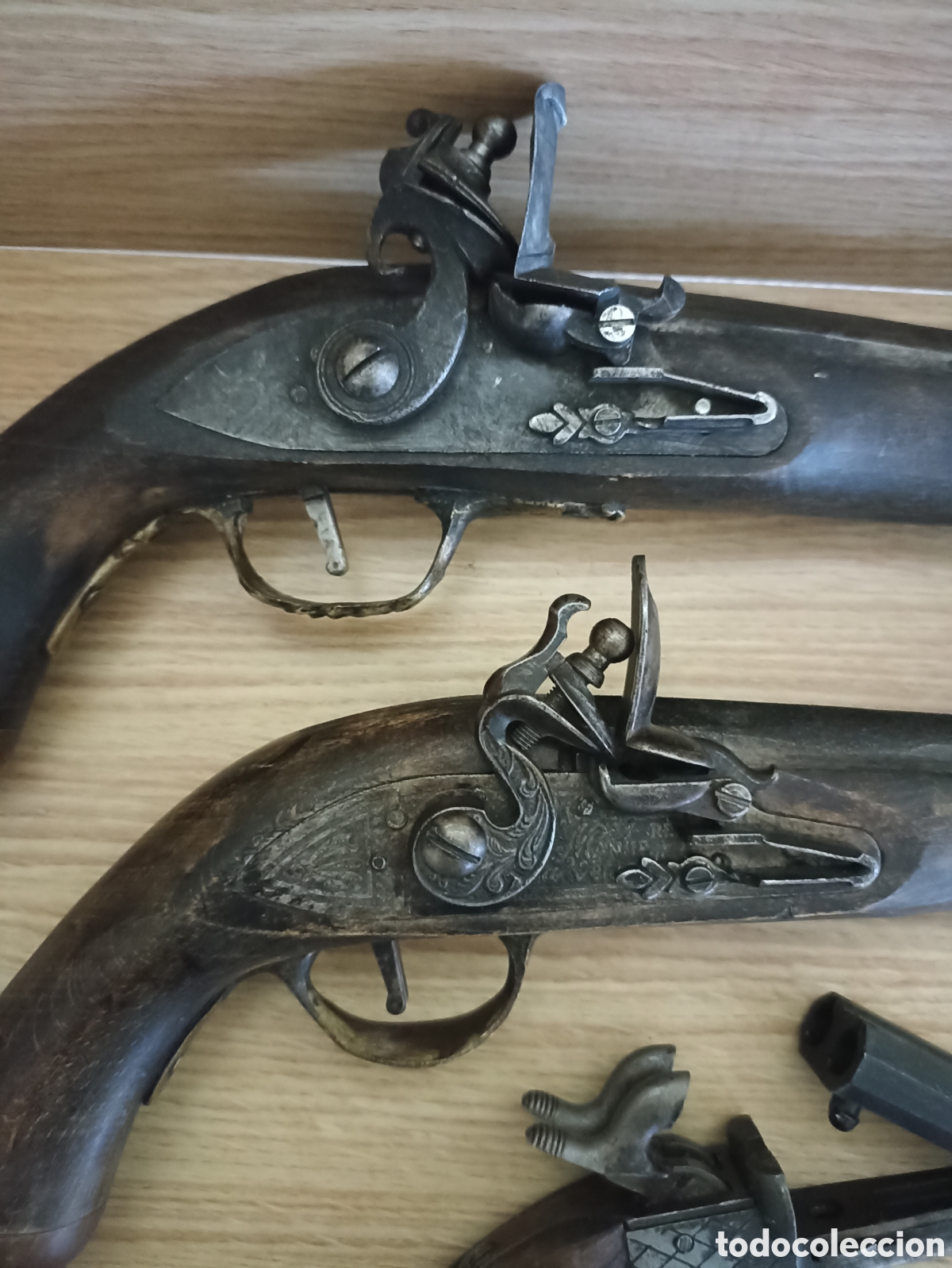 Militaria: Pistolas de chispa para colecci&oacute;n - Foto 2