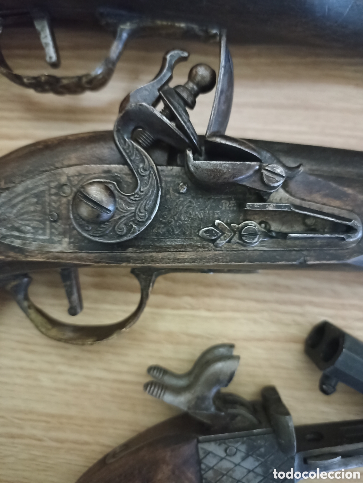 Militaria: Pistolas de chispa para colecci&oacute;n - Foto 3