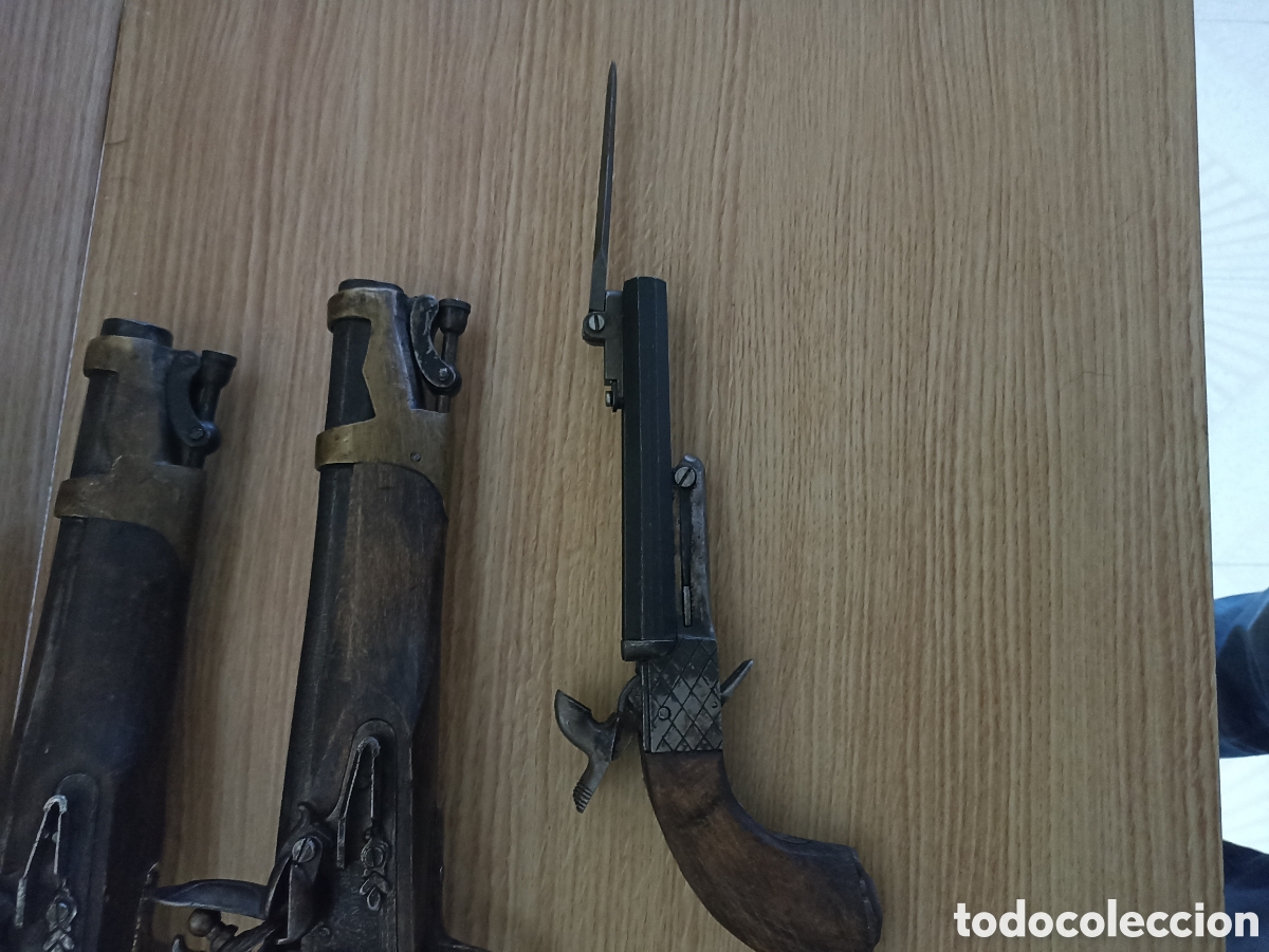 Militaria: Pistolas de chispa para colecci&oacute;n - Foto 5
