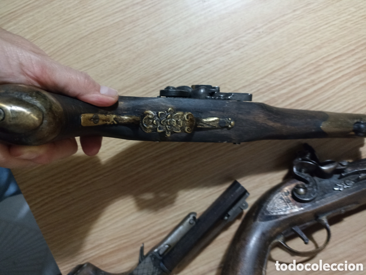 Militaria: Pistolas de chispa para colecci&oacute;n - Foto 12