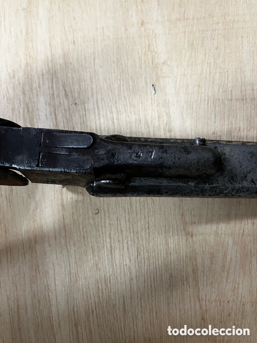 Militaria: Pistola 2 ca&ntilde;ones eibar - Foto 5