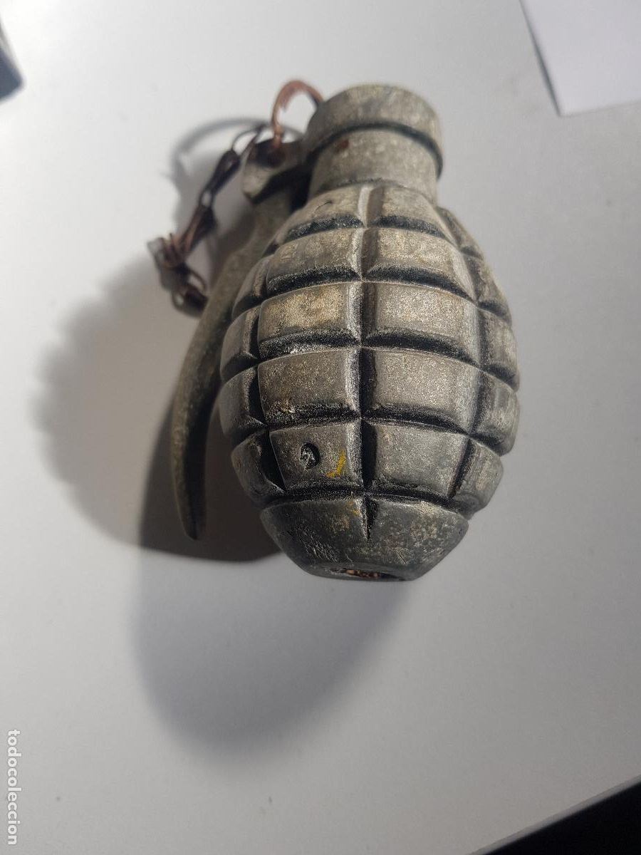 Militaria: GRANADA PARA ENCENDEDOR MECHERO - Foto 4