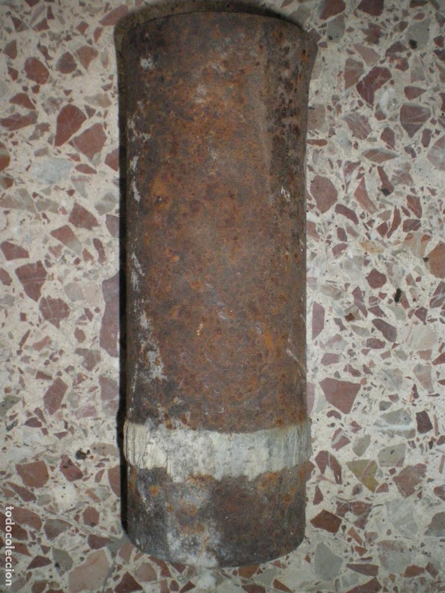 Militaria: GRANADA ROMPEDORA 75 ESPA&Ntilde;OL, GUERRA CIVIL, INERTE