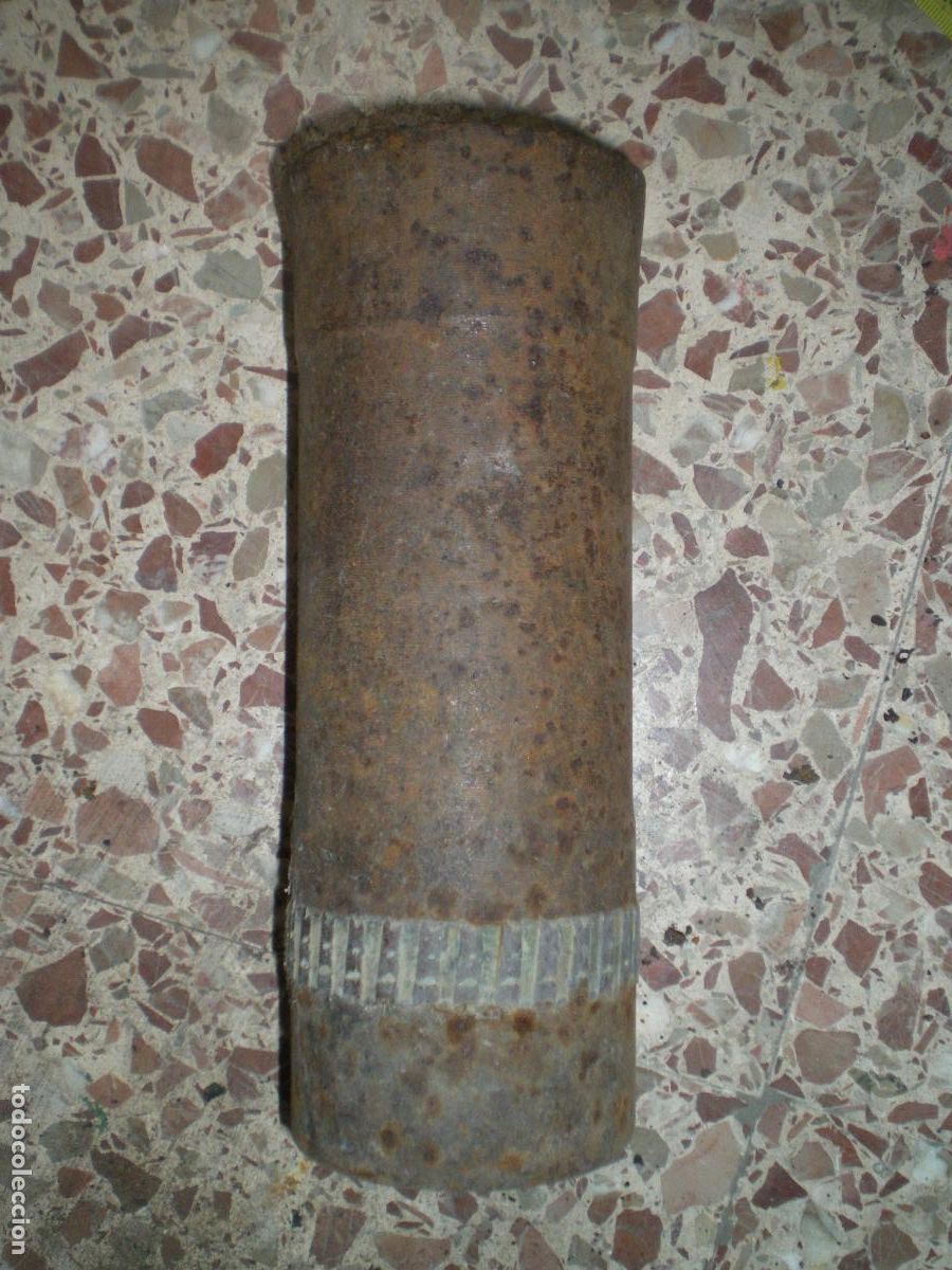 Militaria: GRANADA ROMPEDORA 75 ESPA&Ntilde;OL, GUERRA CIVIL, INERTE