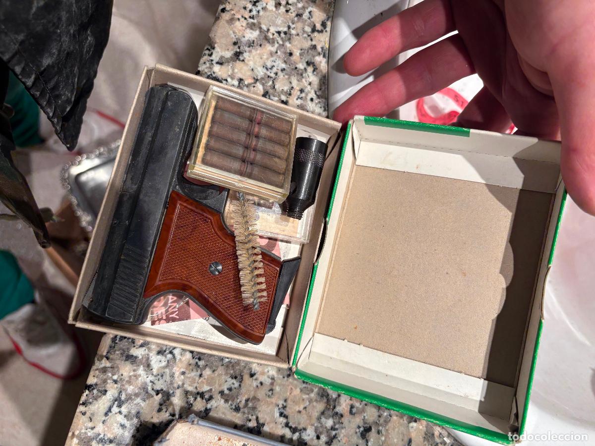 Militaria: Pistola 8mm fogueo detonadora de colecci&oacute;n
