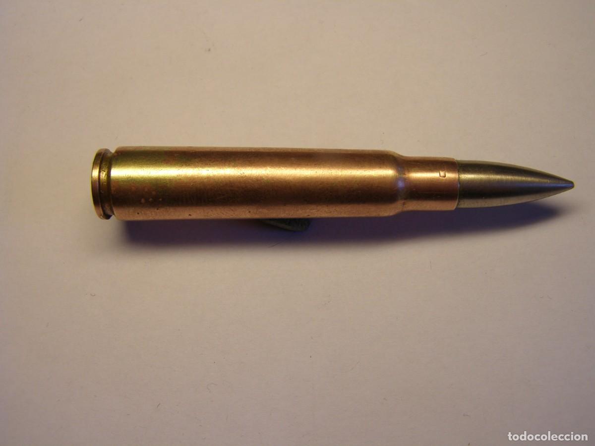 Militaria: Cartucho inerte, calibre 8 mm. Breda, Guerra Civil Espa&ntilde;ola. Marcaje LBC 936.