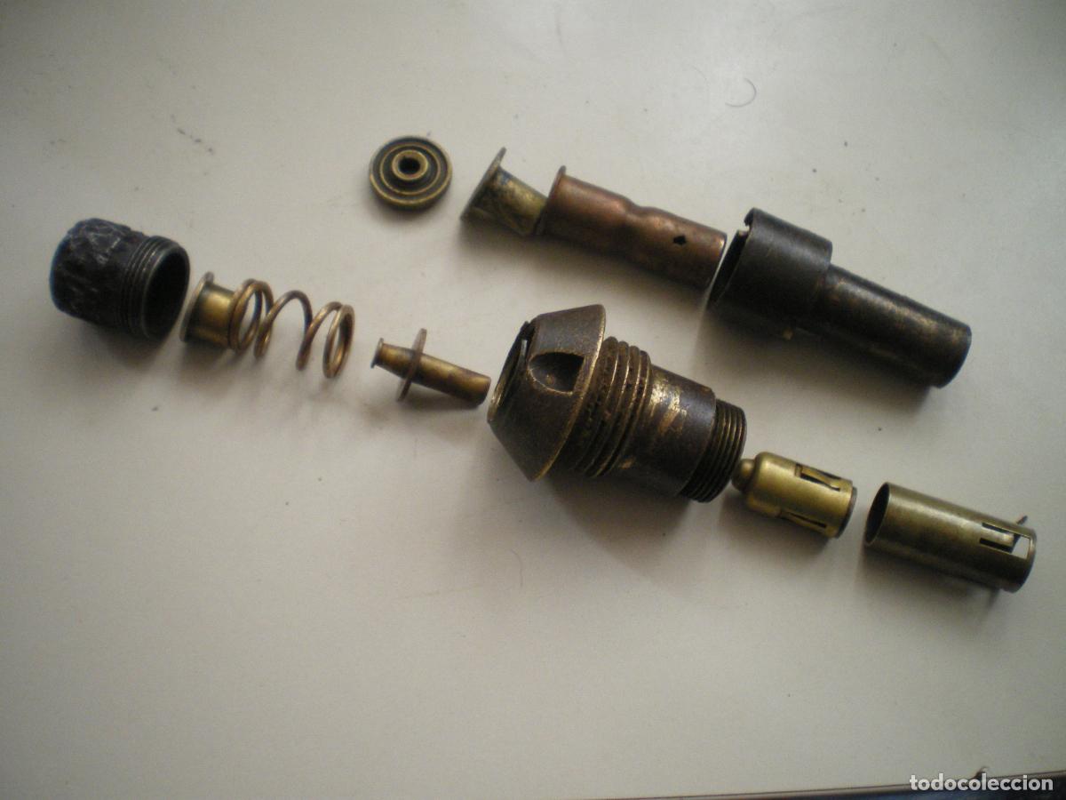 Militaria: ESPOLETA CABEZA BOT&Oacute;N, GUERRA CIVIL, INERTE