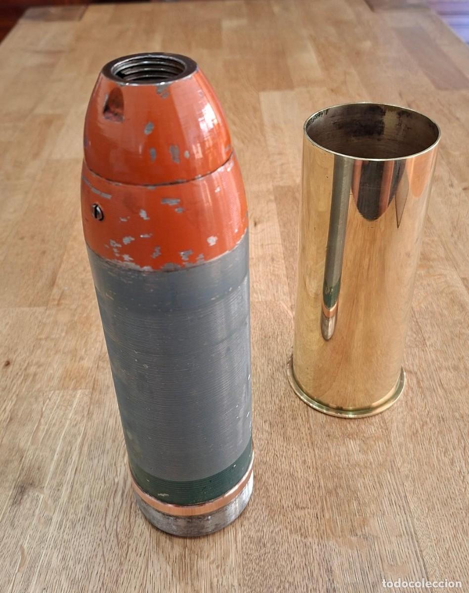 Militaria: Proyectil inerte de 65mm italiano