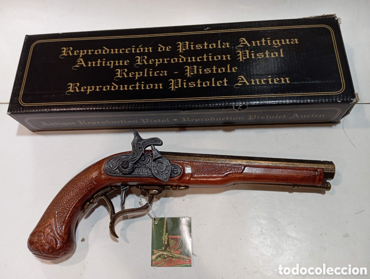 Militaria: Replica de pistola del siglo XVIII