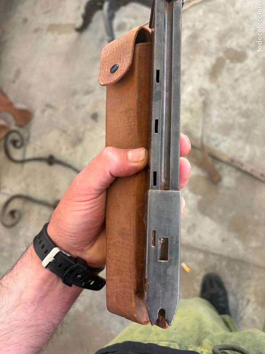 Militaria: Cargador para Subfusil Aleman SCHMEISSER MP38 / MP40 II Guerra Mundial - ORIGINAL