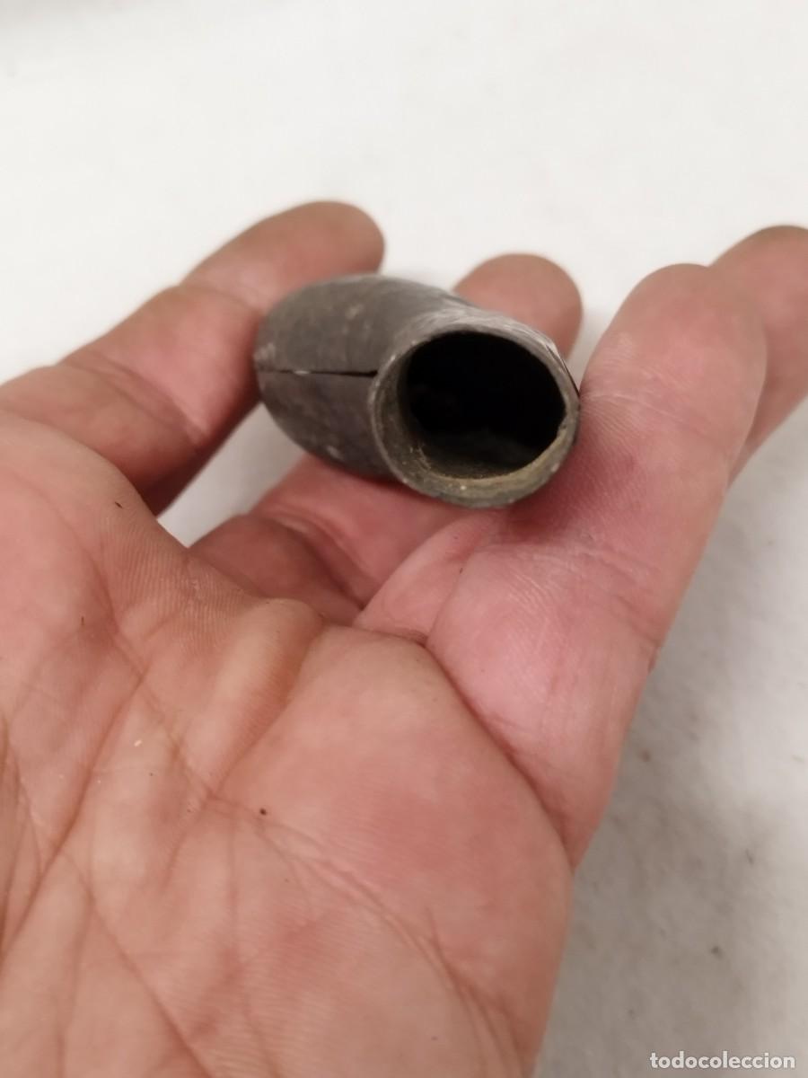 Militaria: Antigua polvera, polvorera a restaurar. - Foto 6