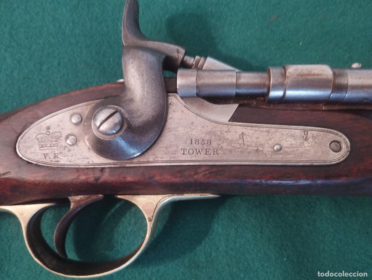 Militaria: Mosquet&oacute;n de artiller&iacute;a con tabaquera, ENFIELD-SNIDER, INGL&Eacute;S, 1853, dos bandas