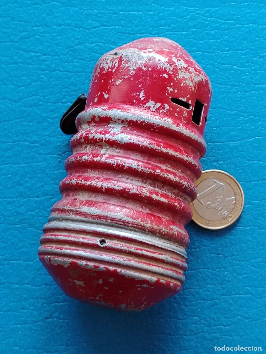 Militaria: ANTIGUA CARCASA DE BOMBA CILINDRICA BREDA - ITALIANA? (VACIA)