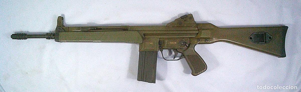 Militaria: FUSIL DE ASALTO CETME L 1&ordm; MODELO PROTOTIPO CERTIFICADO DE INUTILIZACION BOPE 2025 - 2