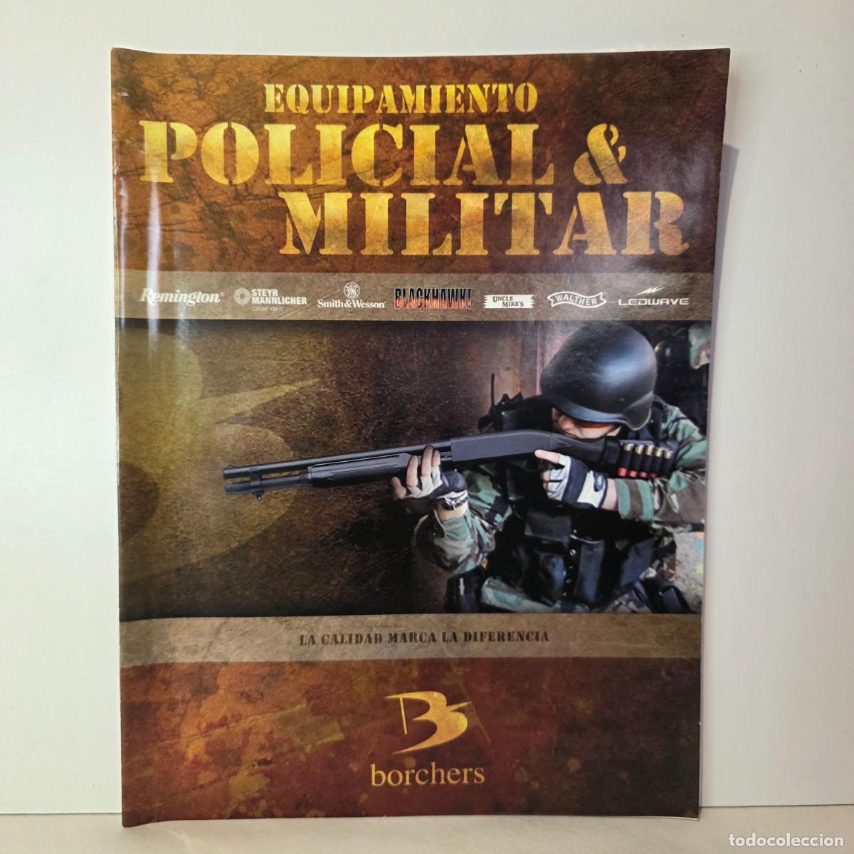 Militaria: Cat&aacute;logo Borchers equipamiento policial y militar armas Walther Blackhawk
