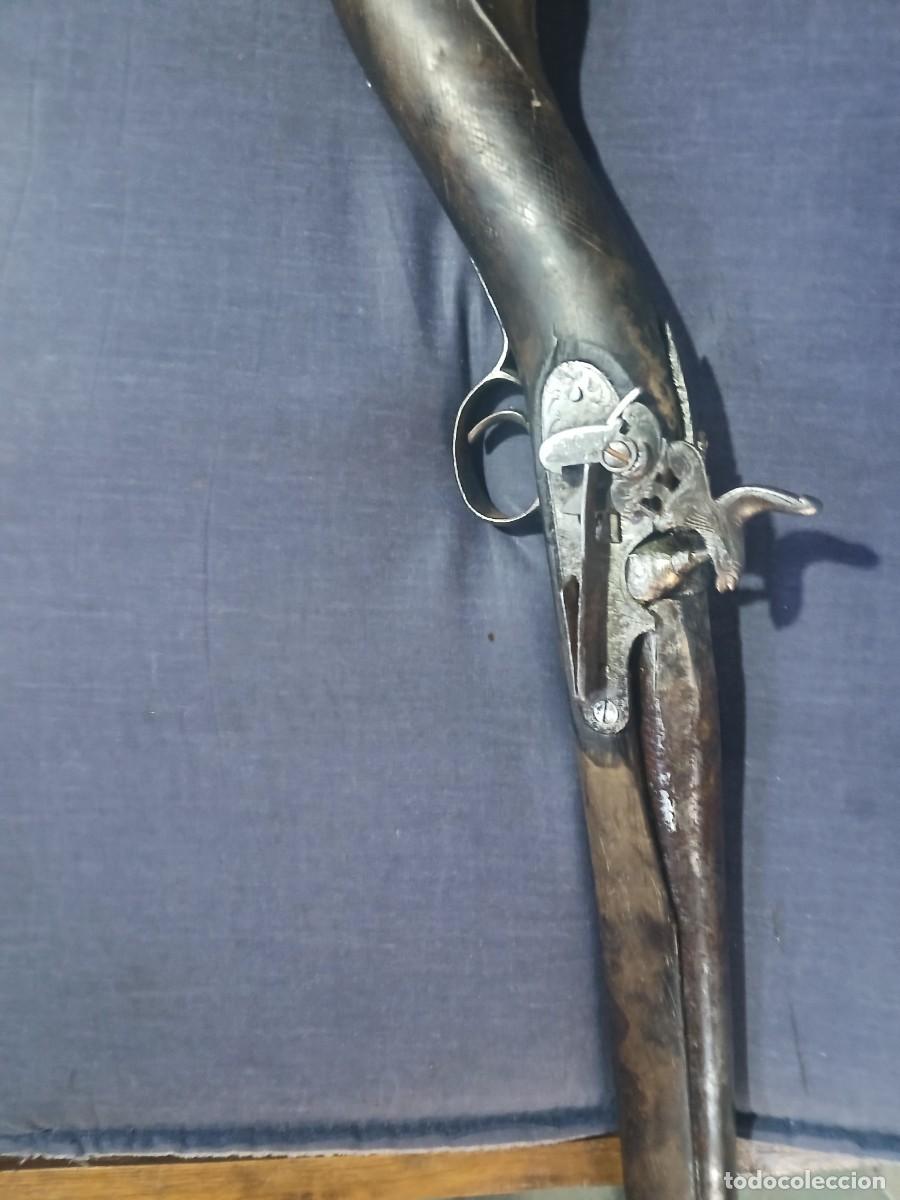 Militaria: Antigua Escopeta avancarga