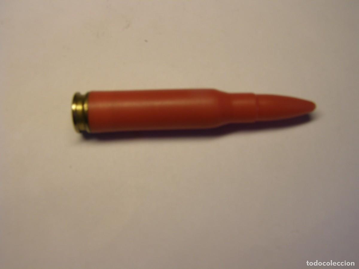 Militaria: Cartucho INERTE de calibre 7.62 X 51 mm. De fogueo.