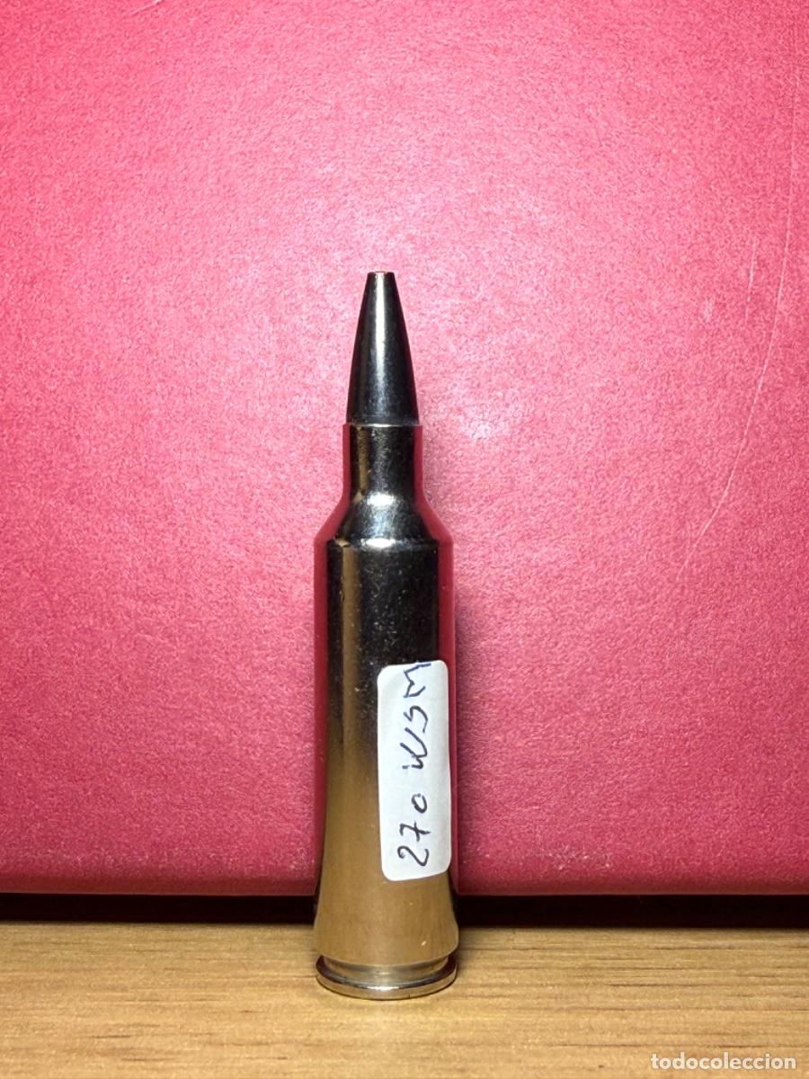 Militaria: .270 WSM Winchester Short Magnum calibre deportivo Inerte para colecci&oacute;n.