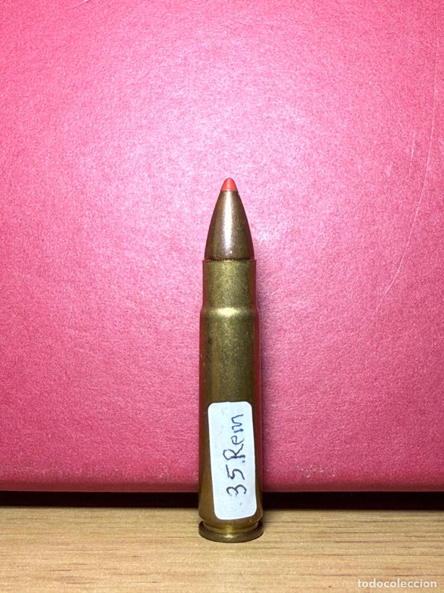 Militaria: .35 Remington calibre deportivo Inerte para colecci&oacute;n.