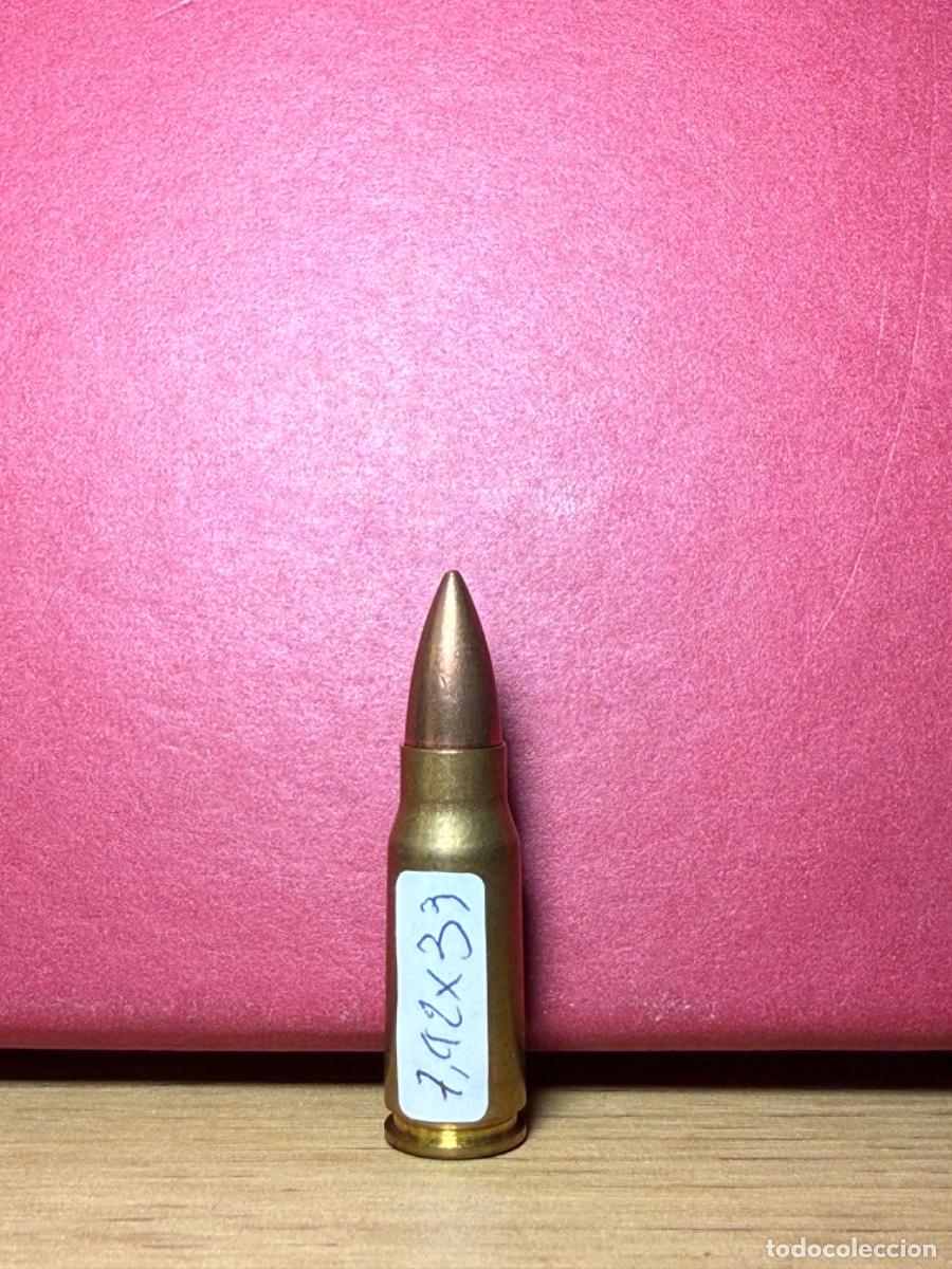 Militaria: 7,92x33 Kurz calibre deportivo Inerte para colecci&oacute;n.