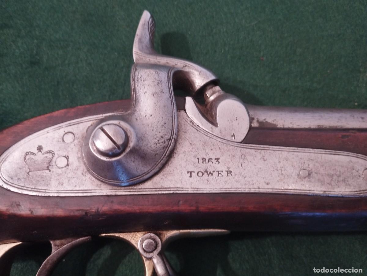 Militaria: Fusil de infanter&iacute;a brit&aacute;nico Enfield M/ 1863.