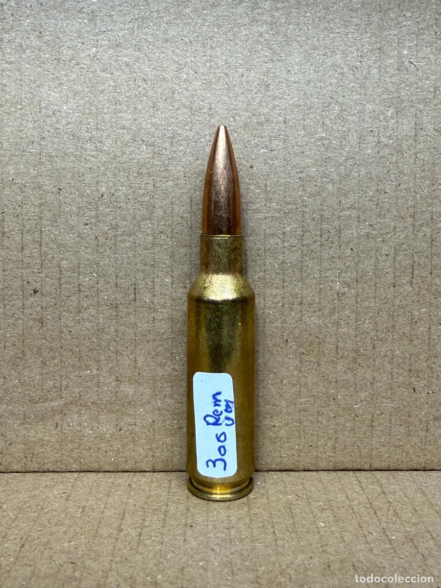 Militaria: .300 Remington SA Ultra Magnum calibre deportivo Inerte para colecci&oacute;n.
