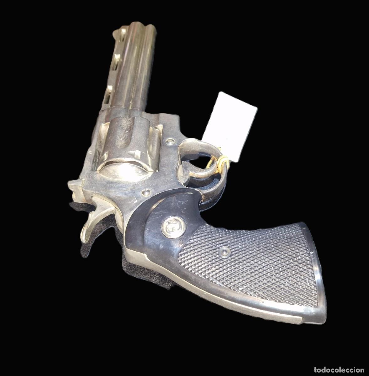 Militaria: Revolver (Replicca funcional) Colt Python cromada - Foto 2