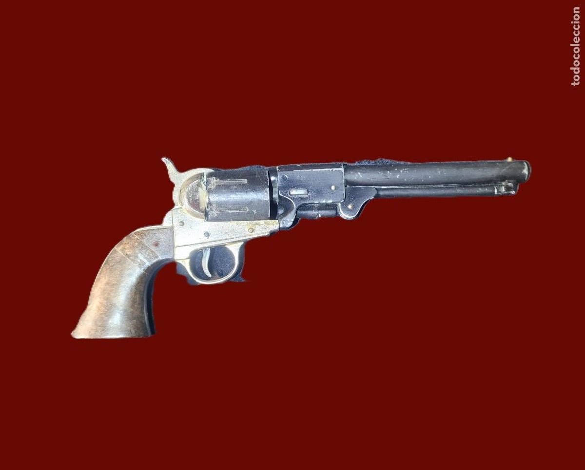 Militaria: Revolver copia Colt pistola-rev&oacute;lver militar espa&ntilde;ola Lefaucheux