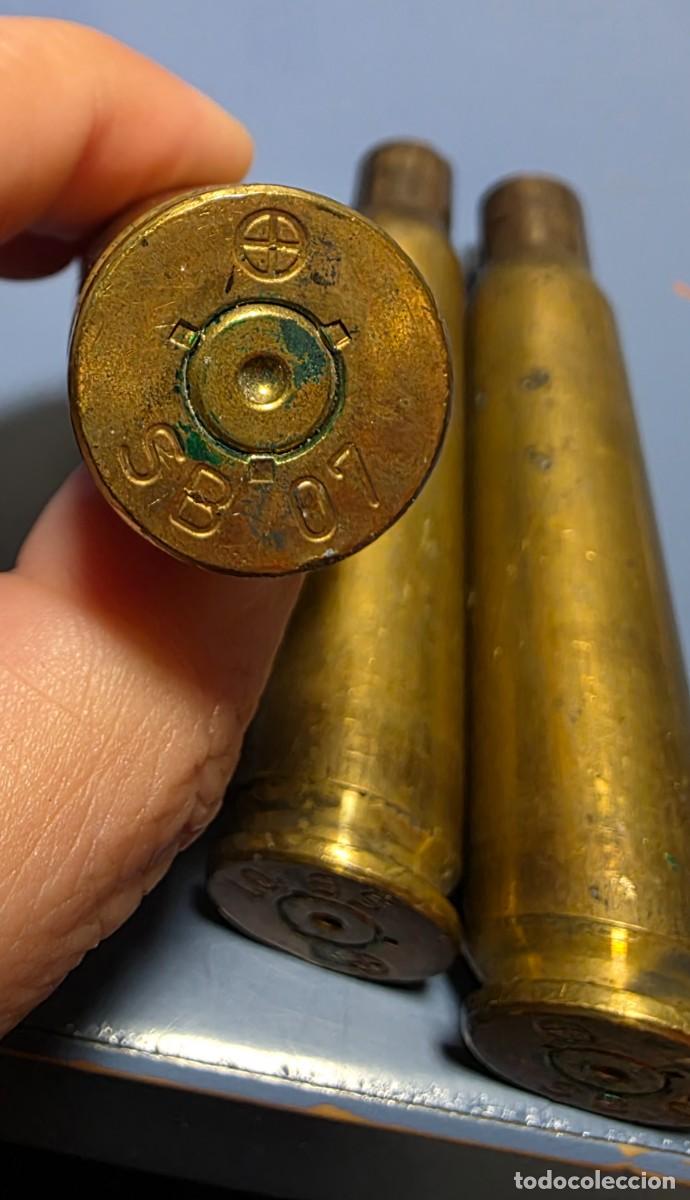 Militaria: TRES CARTUCHOS INERTES