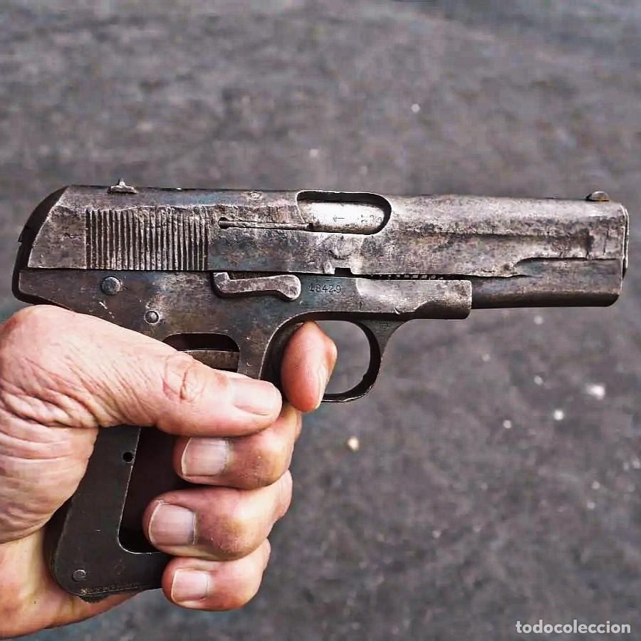 Militaria: PISTOLA FN BROWNING MODELO 1903. N DE SERIE 18429. PRODUCCION TEMPRANA. LIEJA. INUTILIZADO