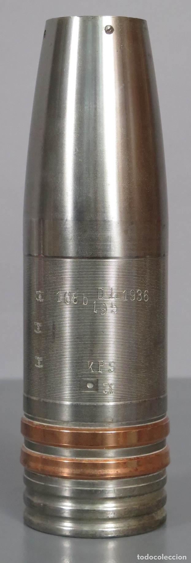Militaria: PROYECTIL. WaA23 1936. 108B195. KPS. ALEMANIA. INERTE