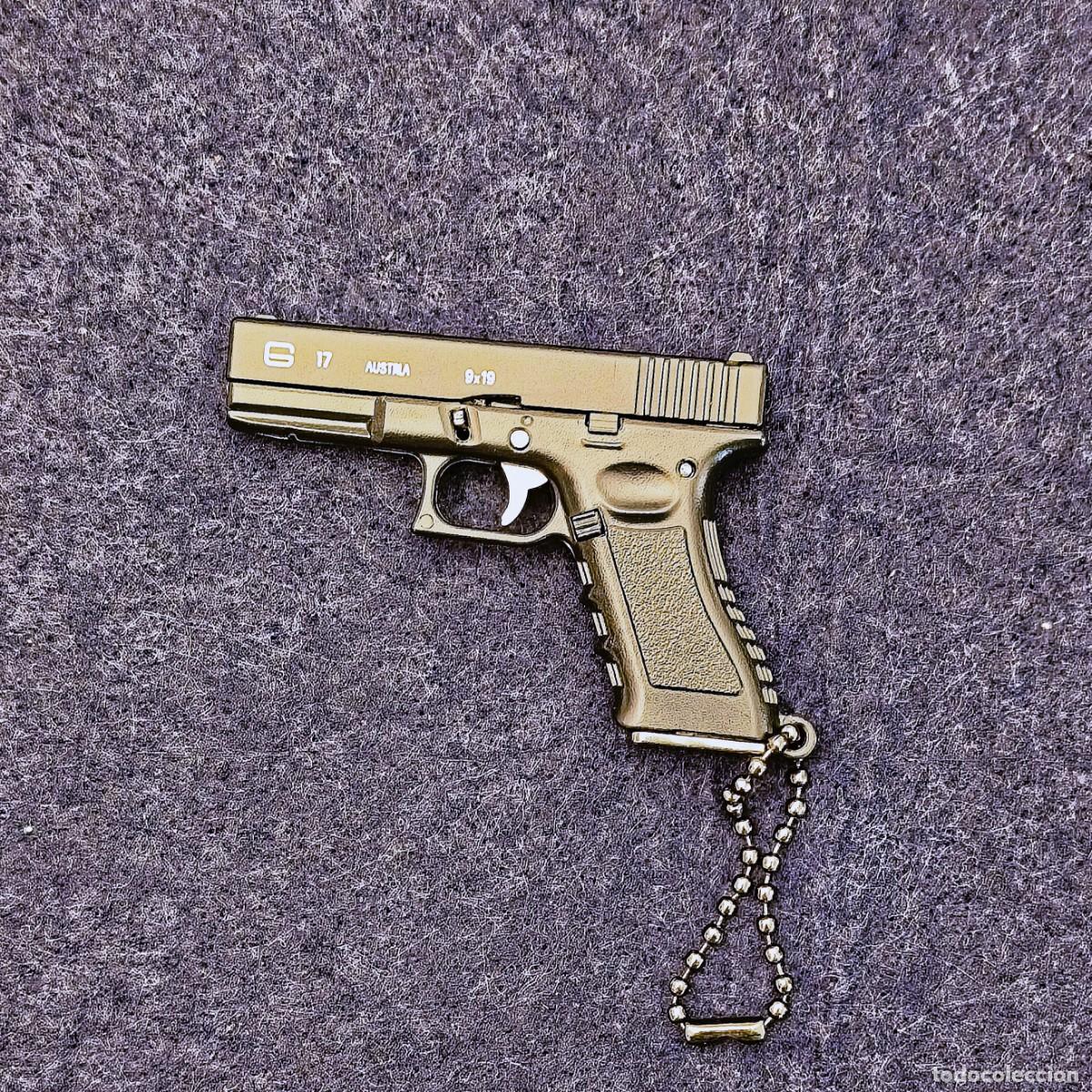 Militaria: PISTOLA AUTOMATICA ARTICULADA Y DESMONTABLE. MED. X CMS