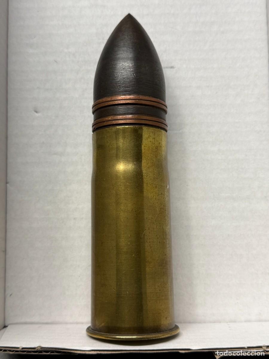 Militaria: 37x94R HOTCHKISS PERFORANTE FRANCESES 1&ordf; GM 1916 Inerte.