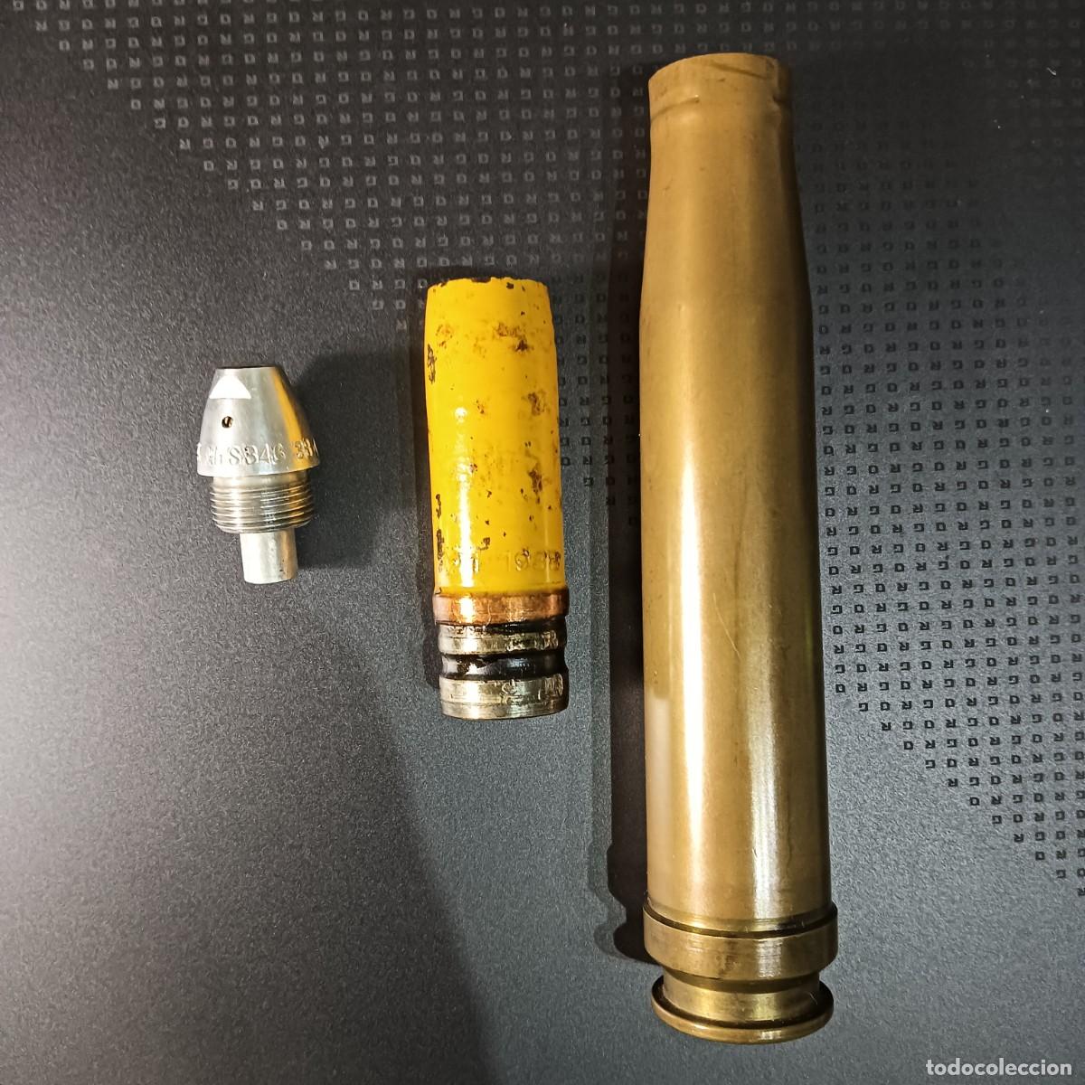 Militaria: Proyectil Antia&eacute;reo Flak 2 cm 1938