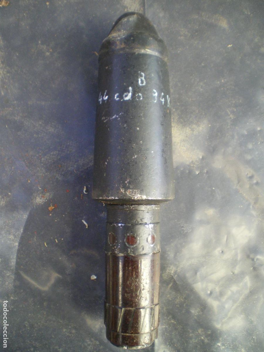 Militaria: GRANADA ANTITANQUE FUSIL K98, GEW.GR.40, ALEMANA, SEGUNDA GUERRA MUNDIAL, INERTE