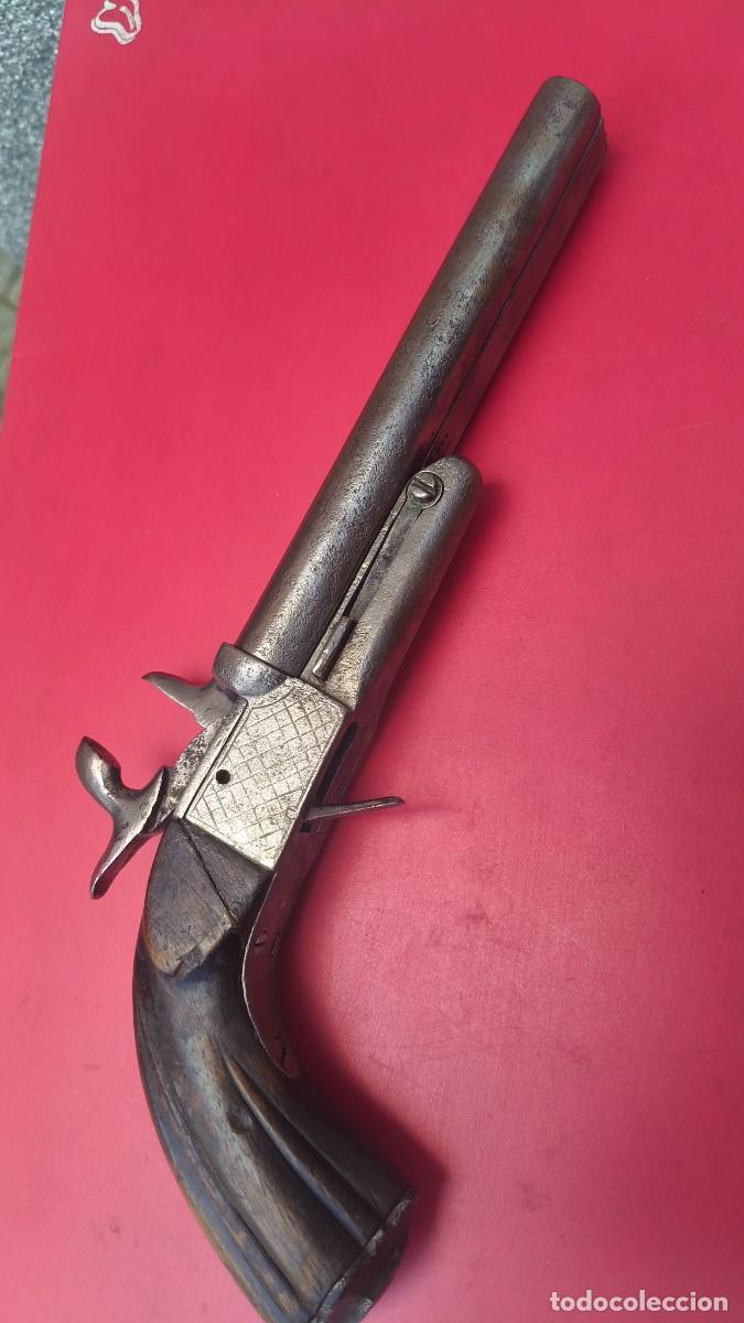 Militaria: Pistolet &agrave; silex 1800 collection d epoque
