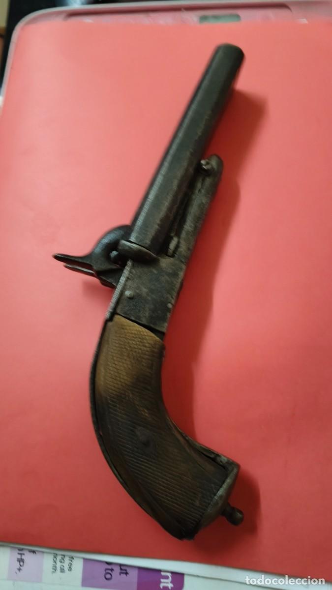 Militaria: Pistolet &agrave; silex 1800 collection d epoque