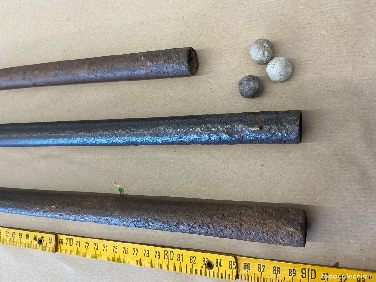 Militaria: Ca&ntilde;ones avancarga. Lote de 3. - Foto 3