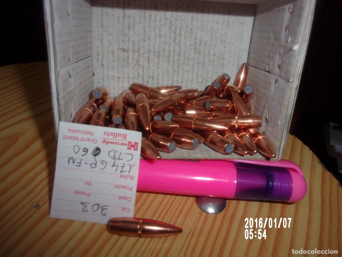 Militaria: BULLETS CAL 303DE 174GR HORNADI - Foto 1