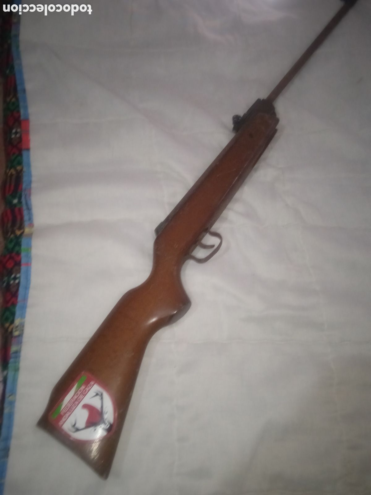 Militaria: Escopeta de aire comprimido , No Funciona - Foto 2