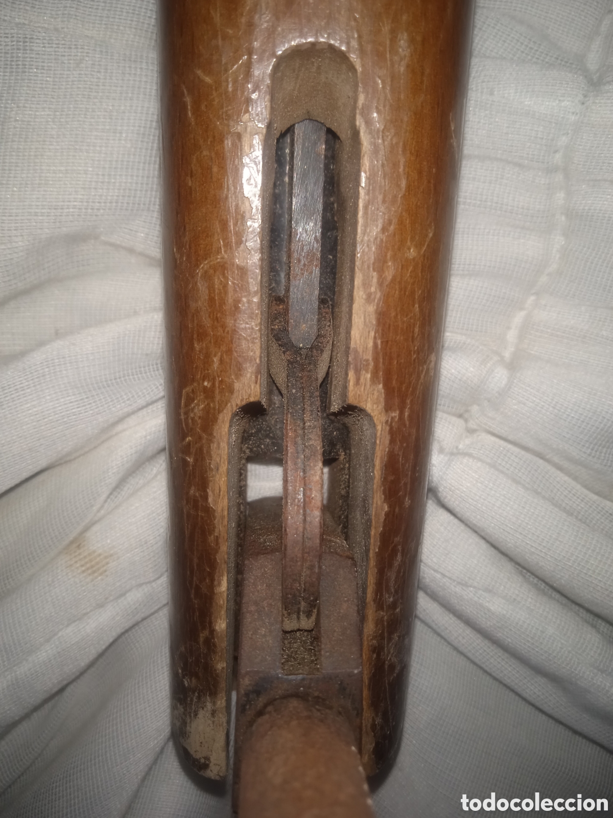 Militaria: Escopeta de aire comprimido , No Funciona - Foto 11