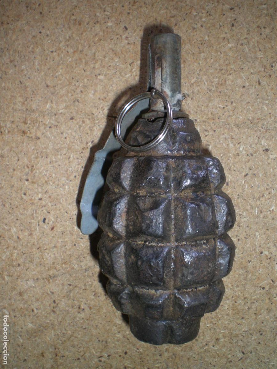 Militaria: GRANADA RUSA F-1, GUERRA CIVIL, INERTE