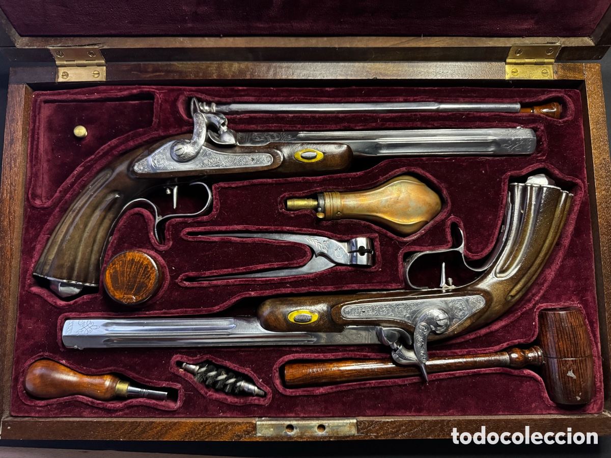 Militaria: Pistolas de Duelo en Caja
