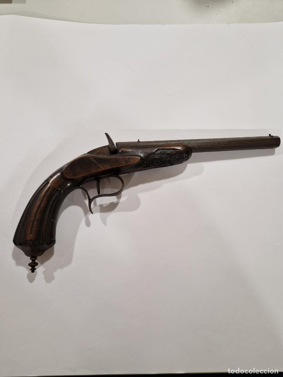 Militaria: Pistola de Sal&oacute;n &laquo;Flobert&raquo; excelente estado