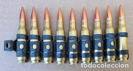 Militaria: CINTA AMETRALLADORA DESINTEGRABLE - Foto 1