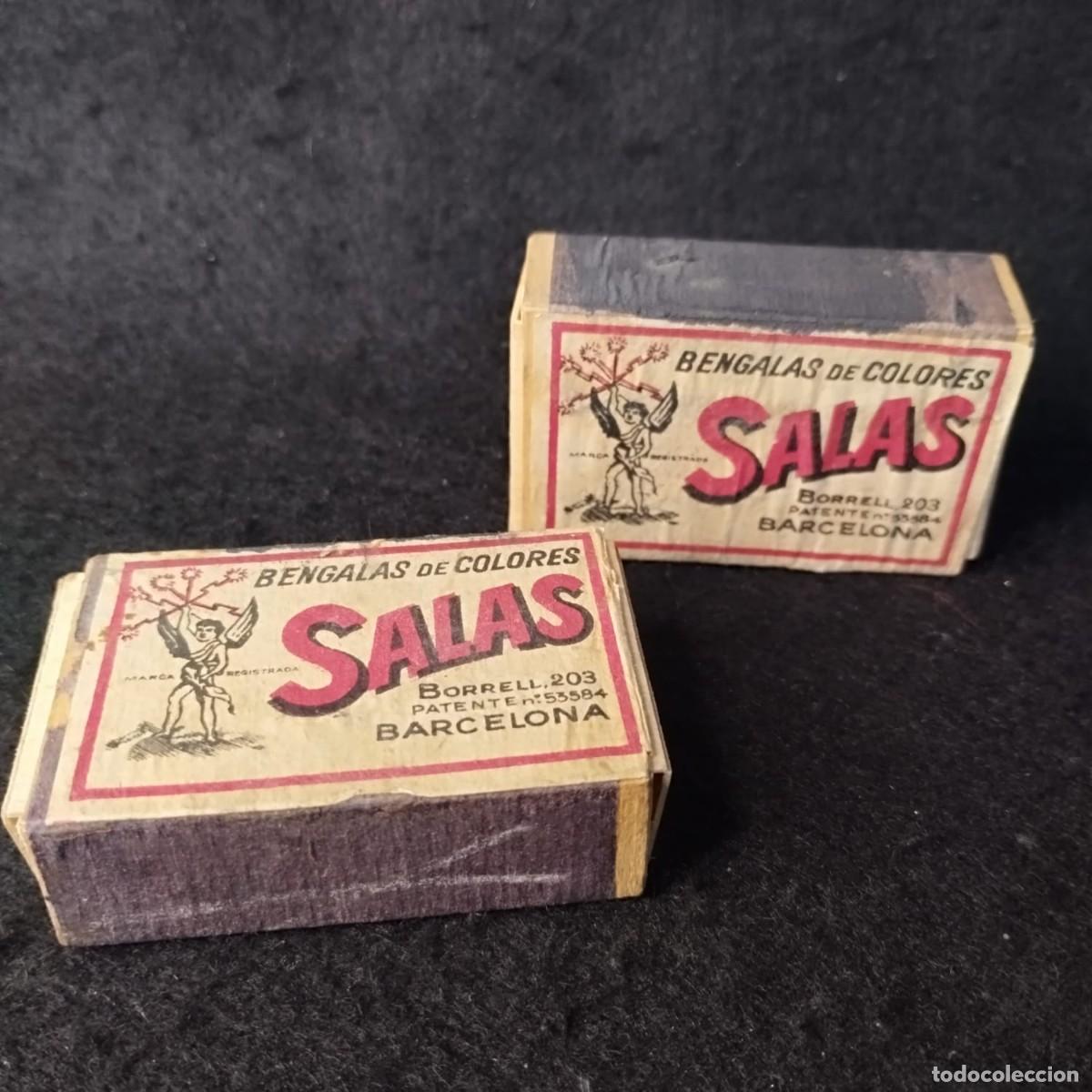 Militaria: JUEGO FOSF&Oacute;RICOS (BENGALAS) 1930