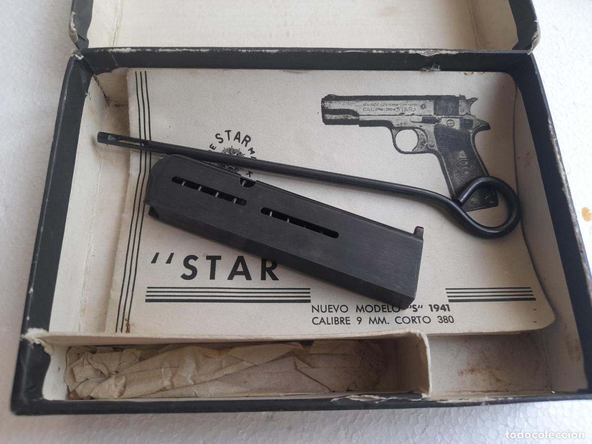 Militaria: Ej&eacute;rcito del Aire. Caja pistola Star Modelo S 9mm corto 380