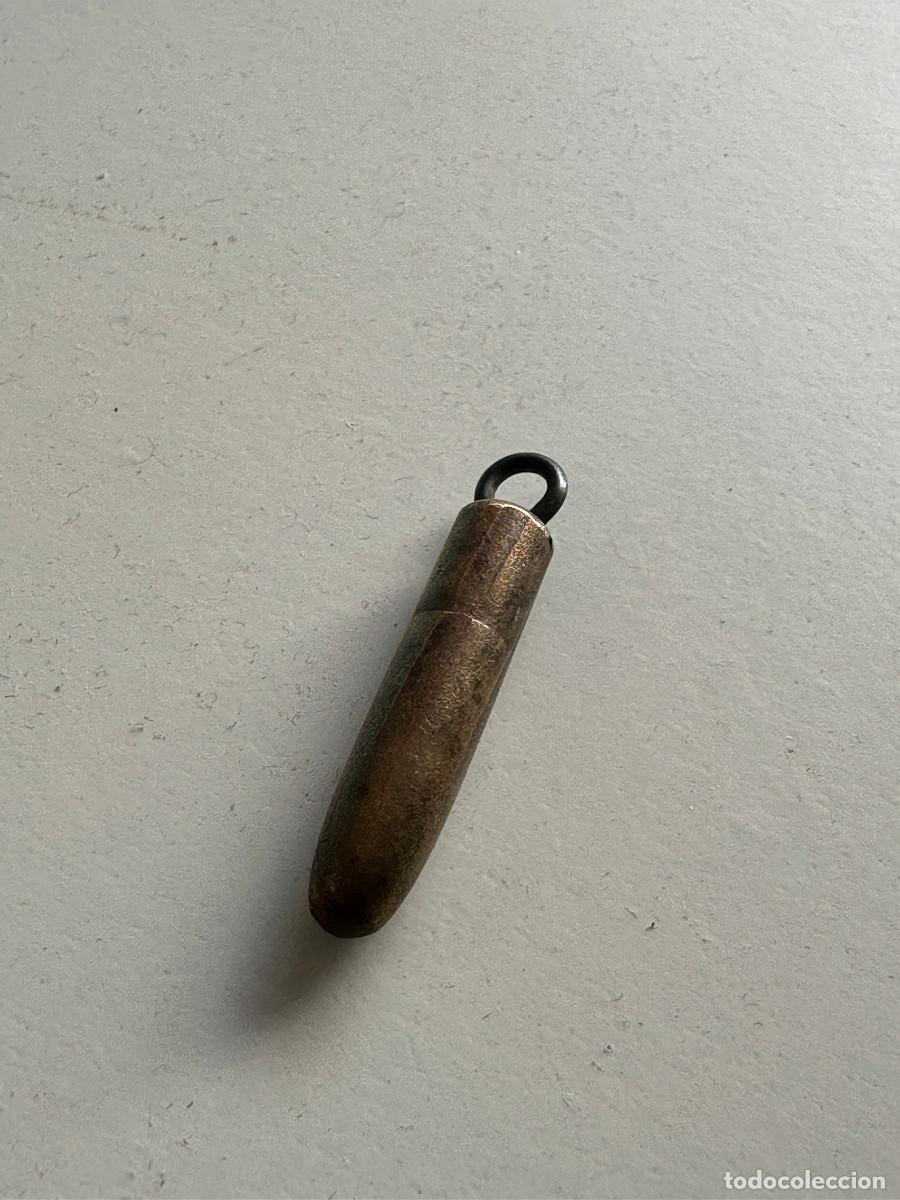 Militaria: COLGANTE DE BALA ARTE DE TRINCHERA