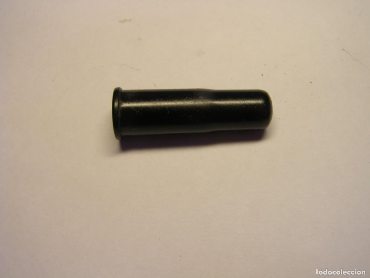 Militaria: Cartucho INERTE de fogueo o salvas calibre 44-40 WIN., para cine o espect&aacute;culos.